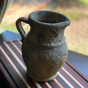 Decorative Pitcher/Vase nicely Crafted with an aged Look